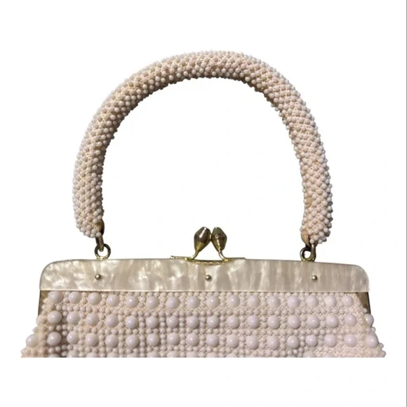 Vintage John Wind Beaded Purse / Handbag – Made in Hong Kong - Picture 3 of 9